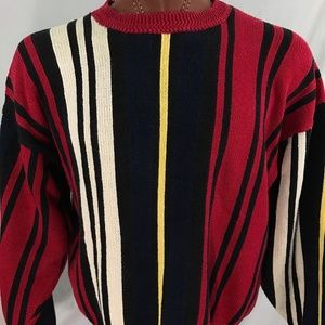 New River for J. Riggings Heavy Knit Crew Neck L